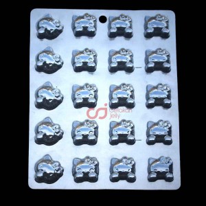 CJ Cetakan Coklat Hello Kitty 20 cav Plastik