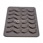 CJ Cetakan Coklat Mini Leaf Sheet