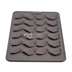 CJ Cetakan Coklat Mini Leaf Sheet