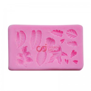 CJ Cetakan Fondant Leaf 13 cav