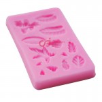CJ Cetakan Fondant Leaf 13 cav