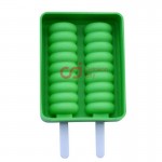 CJ Cetakan Silikon Popsicle Twister 2 cav
