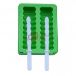 CJ Cetakan Silikon Popsicle Twister 2 cav