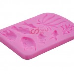 CJ Cetakan Clay Fondant Coral Reef Silikon