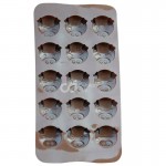 CJ Cetakan Coklat Puding Pig with Expression 15 cavity