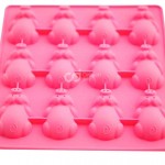 CJ Cetakan Coklat Puding Kue Piggy Full Body 12 cavity
