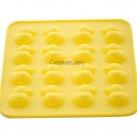 Cetakan Silikon Coklat Puding Bebek 16 cavity 3D