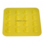 Cetakan Silikon Coklat Puding Bebek 16 cavity 3D