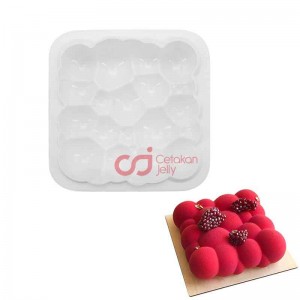 CJ Cetakan Silikon Cake Kue Bolu Puding Bubble Pan