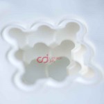 CJ Cetakan Silikon Cake Kue Bolu Puding Bubble Cube 6 cav