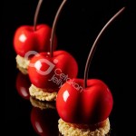 CJ Cetakan Silikon Cake Kue Bolu Puding Cherry Mousse 8 cav