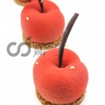 CJ Cetakan Silikon Cake Kue Bolu Puding Cherry Mousse 8 cav