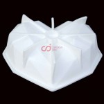 CJ Cetakan Silikon Cake Kue Bolu Puding Diamond Heart