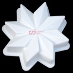 CJ Cetakan Silikon Cake Kue Bolu Puding Diamond Star