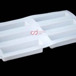 CJ Cetakan Silikon Cake Kue Bolu Puding Agar Fancy Rectangular 6 Cavity
