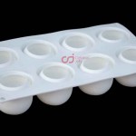 CJ Cetakan Silikon Cake Kue Bolu Puding Fruit Mousse 8 cav
