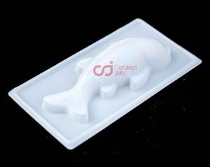 Cetakan Puding Medium Koi Plastik