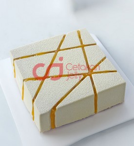 CJ Cetakan Silikon Cake Kue Bolu Puding Matrix Design