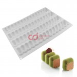 CJ Cetakan Silikon Cake Kue Bolu Puding Coklat Rectangular Chain