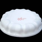 CJ Cetakan Silikon Cake Kue Bolu Puding Jelly Round Heart Mousse Pan