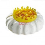 CJ Cetakan Silikon Cake Kue Bolu Puding Jelly Round Heart Mousse Pan