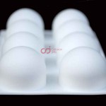CJ Cetakan Silikon Cake Kue Bolu Puding Sphere 8 cavity