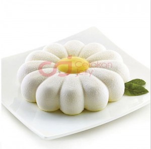 CJ Cetakan Silikon Cake Kue Bolu Puding Jasmine Flower