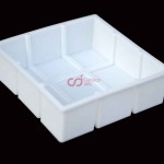 CJ Cetakan Silikon Cake Kue Bolu Puding Square Cube