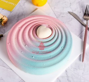 CJ Cetakan Silikon Cake Kue Bolu Puding Water Drop