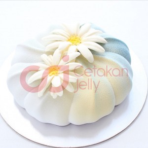CJ Cetakan Silikon Cake Kue Bolu Puding Whirlwind Pan