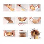 CJ Cetakan Silikon Cake Kue Bolu Puding Jelly Agar Big Dome Pan