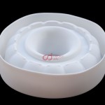 CJ Cetakan Silikon Cake Kue Bolu Puding Jelly Agar Round Garland