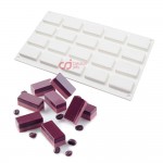 Cetakan Silikon Coklat Puding Box 20 cavity