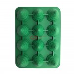 CJ Cetakan Cake Puding Christmas Tree 3D 12 Cav Silikon