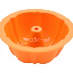 CJ Cetakan Puding Kue Medium Single Pumpkin Silikon