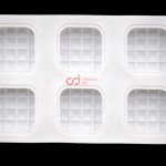 CJ Cetakan Silikon Cake Kue Bolu Puding Jelly Craft Ketupat 6 cavity