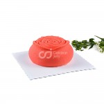 CJ Cetakan Silikon Cake Kue Bolu Puding Jelly Craft White Rose 2 cav